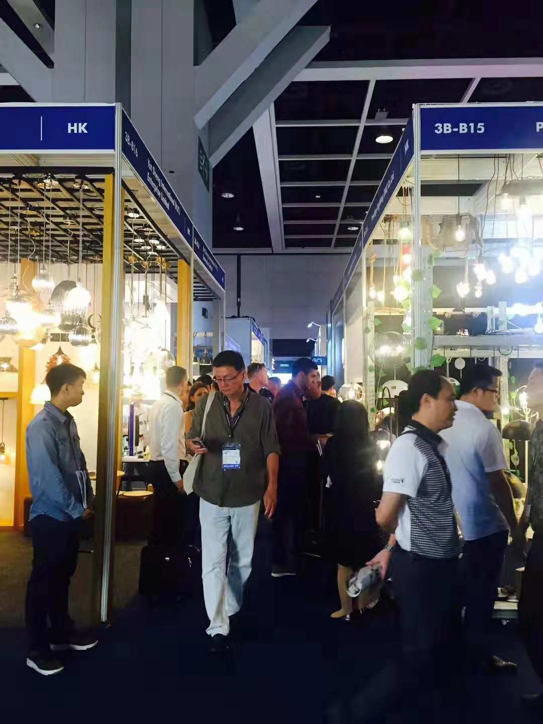 香港國際秋季燈飾展展會現(xiàn)場