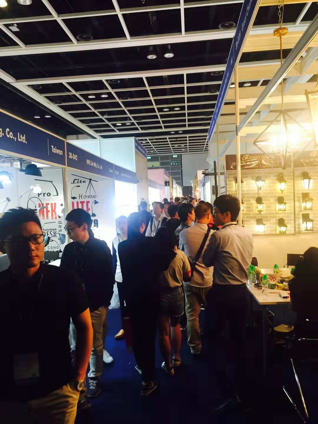 香港國際秋季燈飾展展會現(xiàn)場